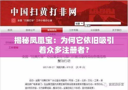 揭秘凤凰宝：为何它依旧吸引着众多注册者？