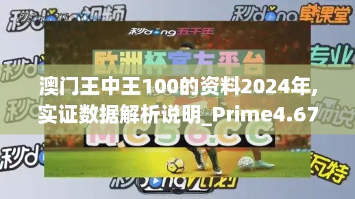 澳门王中王100的资料2024年,实证数据解析说明_Prime4.672