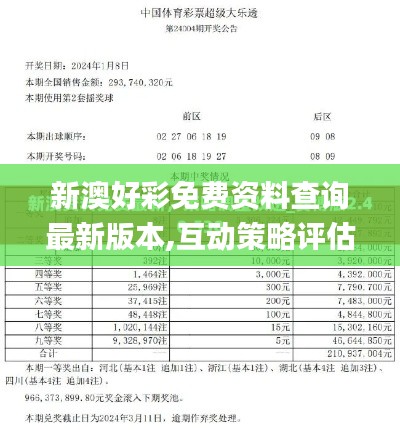 新澳好彩免费资料查询最新版本,互动策略评估_模拟版10.382