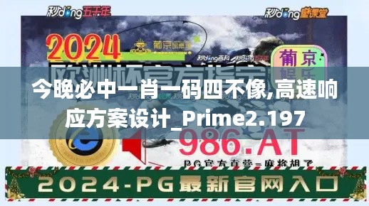 今晚必中一肖一码四不像,高速响应方案设计_Prime2.197