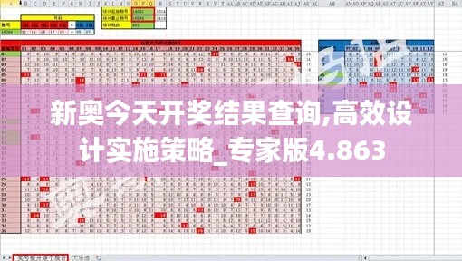 新奥今天开奖结果查询,高效设计实施策略_专家版4.863