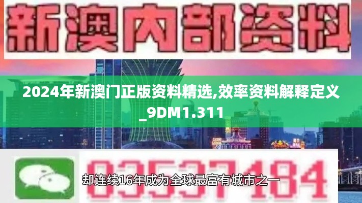 2024年新澳门正版资料精选,效率资料解释定义_9DM1.311