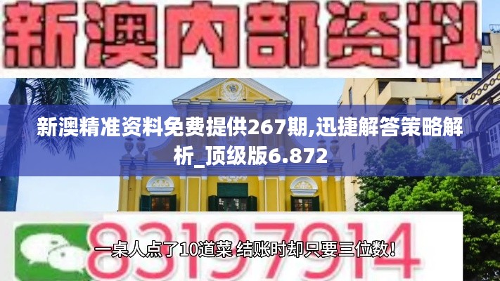 新澳精准资料免费提供267期,迅捷解答策略解析_顶级版6.872