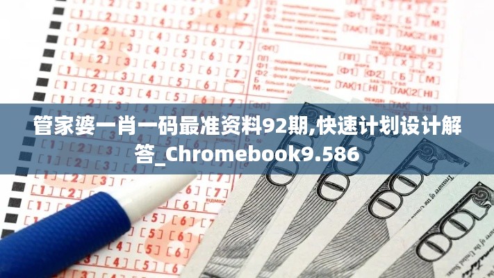 管家婆一肖一码最准资料92期,快速计划设计解答_Chromebook9.586