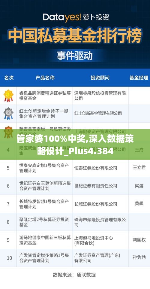 管家婆100%中奖,深入数据策略设计_Plus4.384