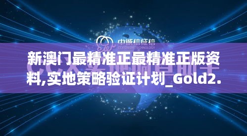 新澳门最精准正最精准正版资料,实地策略验证计划_Gold2.247