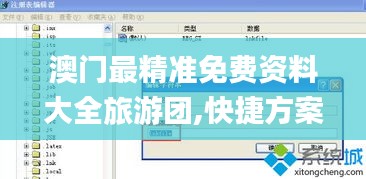 澳门最精准免费资料大全旅游团,快捷方案问题解决_Windows11.777