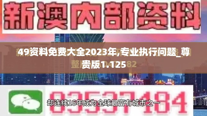 49资料免费大全2023年,专业执行问题_尊贵版1.125