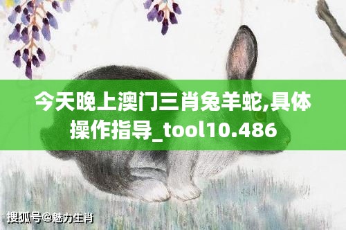 今天晚上澳门三肖兔羊蛇,具体操作指导_tool10.486