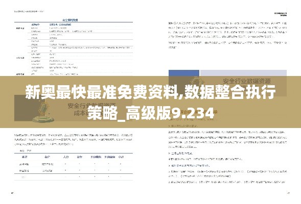 新奥最快最准免费资料,数据整合执行策略_高级版9.234