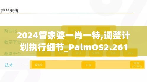 2024管家婆一肖一特,调整计划执行细节_PalmOS2.261