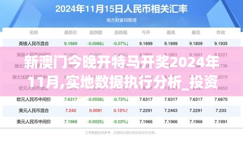 新澳门今晚开特马开奖2024年11月,实地数据执行分析_投资版6.309