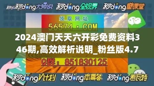 2024澳门天天六开彩免费资料346期,高效解析说明_粉丝版4.748