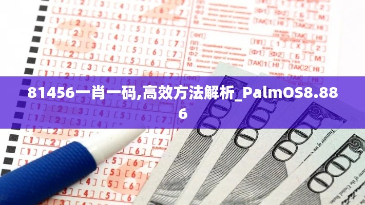 81456一肖一码,高效方法解析_PalmOS8.886