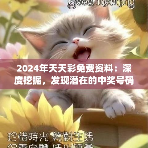 2024年天天彩免费资料：深度挖掘，发现潜在的中奖号码