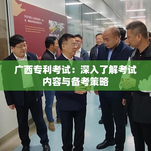 广西专利考试：深入了解考试内容与备考策略