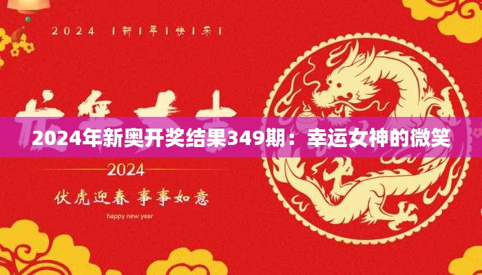 2024年新奥开奖结果349期：幸运女神的微笑