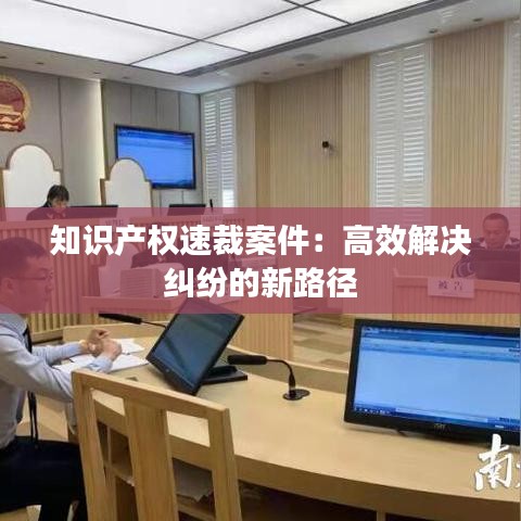 知识产权速裁案件：高效解决纠纷的新路径