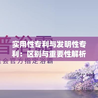 实用性专利与发明性专利：区别与重要性解析