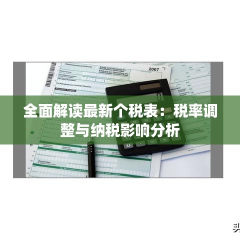 全面解读最新个税表：税率调整与纳税影响分析