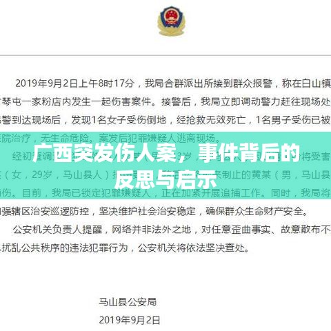 广西突发伤人案，事件背后的反思与启示