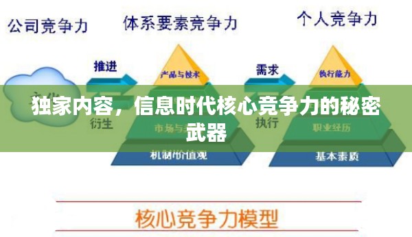 独家内容，信息时代核心竞争力的秘密武器