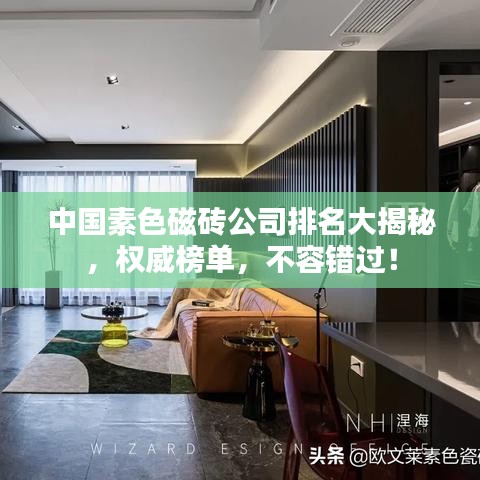 中国素色磁砖公司排名大揭秘，权威榜单，不容错过！